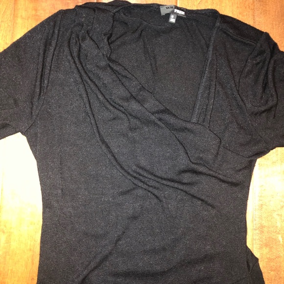 Black slinky sweater dress by Wilfred Free - Picture 6 of 7